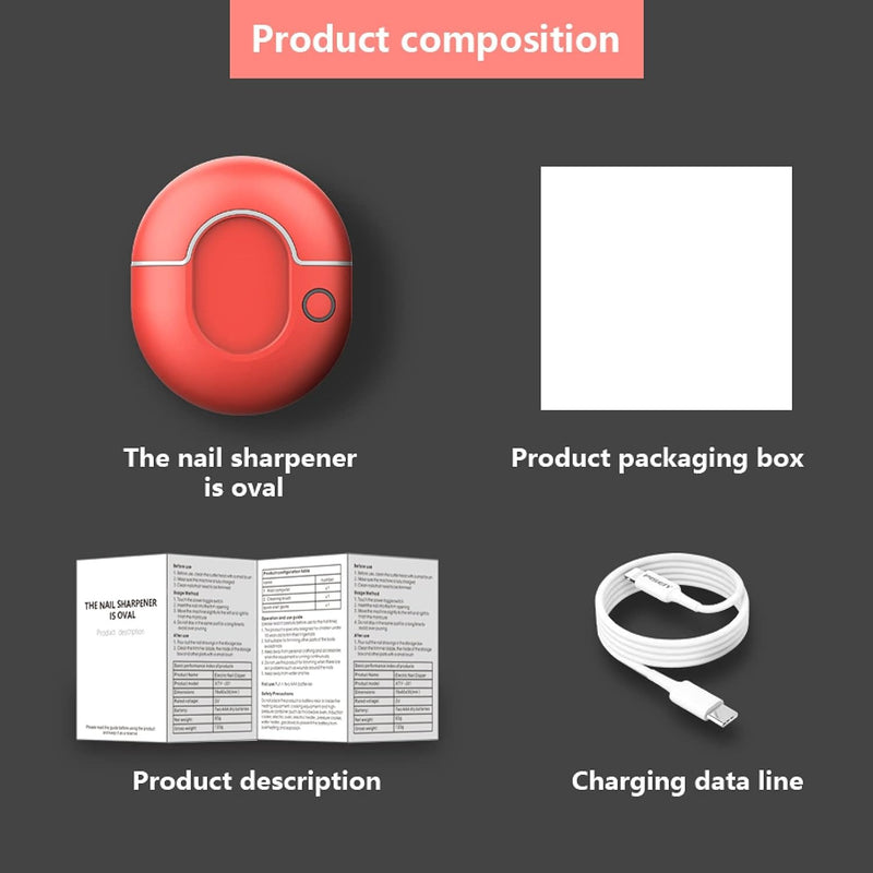 Electric Nail Clipper – Auto Trimmer for Baby & Adult
