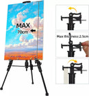 Adjustable Easel Stand – Aluminum Tripod for Painting & Display 22–66 Inch Height