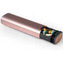 7-Day Pill Box - Stylish Aluminium & Wood Pill Organiser for Vitamins & Medication