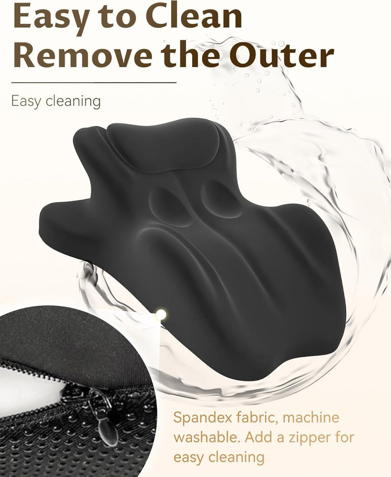 Couple's Intimacy Pillow – Ergonomic Memory Foam Wedge Pleasure Pillow