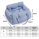 Calming Portable Dog Car Seat – Comfortable Safe & Easy to Clean