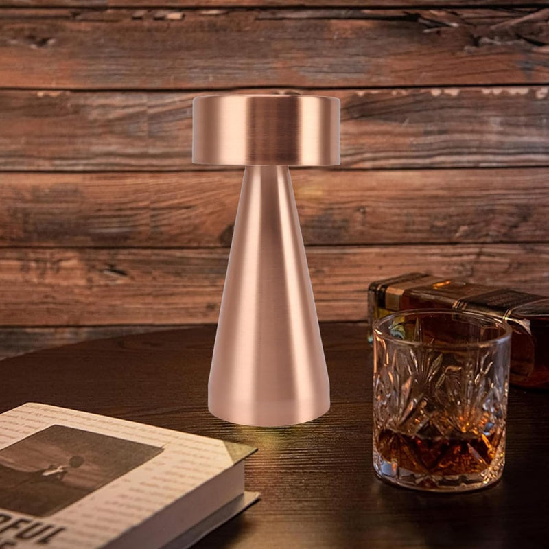 Nordic Table Lamp – Bedside Touch Sensor Night Light with Rechargeable Battery