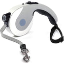 Retractable Dog Leash with LED Light – For Small & Medium Pets