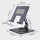 Universal 360° Phone Stand – Aluminum Alloy Desktop Holder with Charging Access & Anti-Slip Base