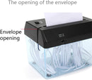 Mini Desktop Paper Shredder – Electric Cross-Cut Quiet & Compact