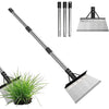 Multifunctional Garden Hoe & Moss Scraper – Stainless Steel Patio Weed Remover Tool with Handle