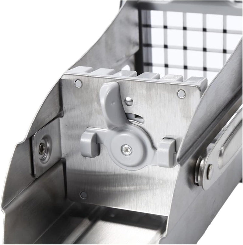 Stainless Steel Manual Potato Cutter – French Fry Slicer & Vegetable Chopper for Kitchen