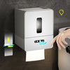 Touchless Paper Towel Dispenser – Smart Wall-Mount Toilet Roll Holder with Night Light