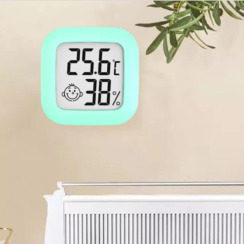 Set of 4 High-Precision Digital Indoor Hygrometers and Thermometers