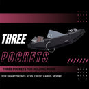 Slim Running Belt for Phone Keys and Money – Waterproof & Bounce-Free