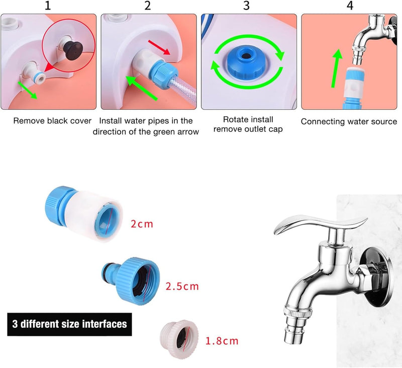 Step-On Dog Water Fountain – Paw-Activated Outdoor Dispenser