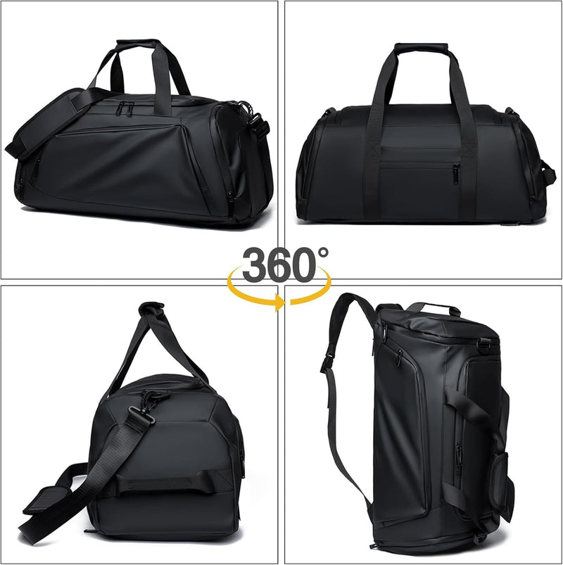 Large-Capacity Holdall Bag – Multi-Functional Backpack And Duffle Bag With Dry Wet Separation
