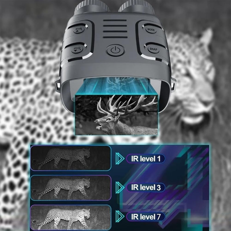 Infrared Night Vision Goggles – 1080P 10X Digital Zoom Binoculars