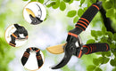 Professional Garden Secateurs – Bypass Pruning Shears for Branches Hedges & Flowers