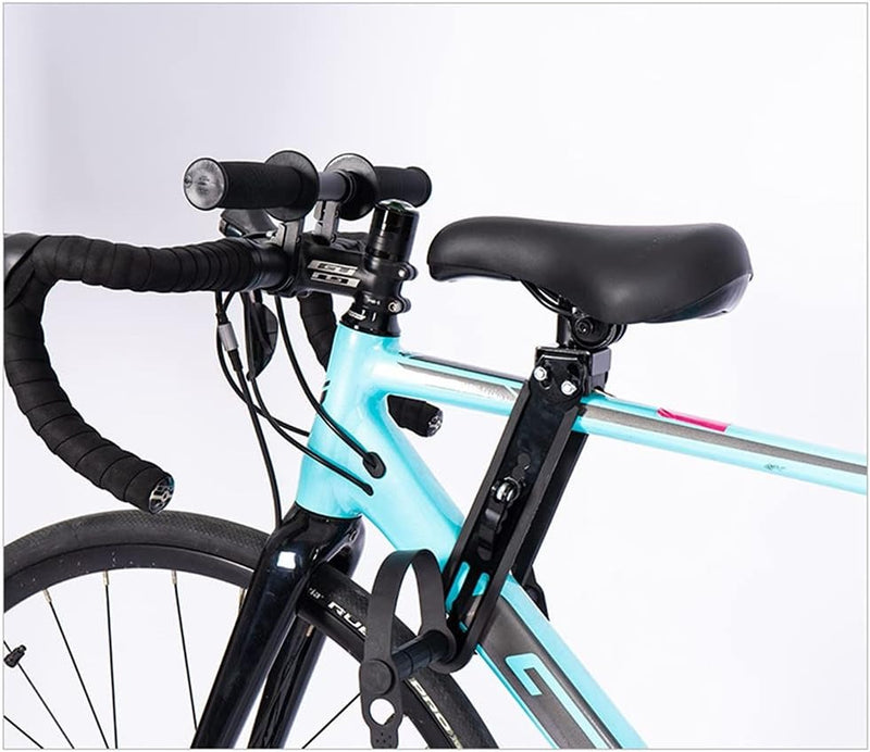 Kids Bike Seat with Handlebar – Front-Mounted Detachable with Pedals for Ages 2-6