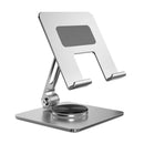 Universal 360° Phone Stand – Aluminum Alloy Desktop Holder with Charging Access & Anti-Slip Base