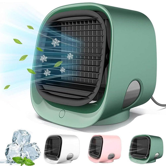 Mini Air Conditioner Fan – USB Powered Portable Air Cooler