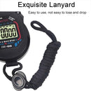 Digital Sports Stopwatch – Handheld LCD Chronograph Timer for Training