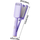 32mm Hair Waver – 3 Barrel Curling Iron with Adjustable Temp & Ceramic Coating