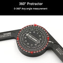 360° Aluminium Miter Saw Protractor – Precision Angle Finder Gauge