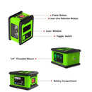 Mini 2 Line Infrared Laser Level – Portable Green 2-Line High-Precision Water & Alignment Meter