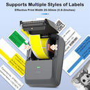 Wireless Pocket Label Printer – Portable Thermal Sticker Maker iOS & Android Compatible (20–50mm)