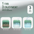 Portable USB Rechargeable Mini Air Conditioner– 3 Speeds Low Noise Cooling Fan for Home Office & Travel