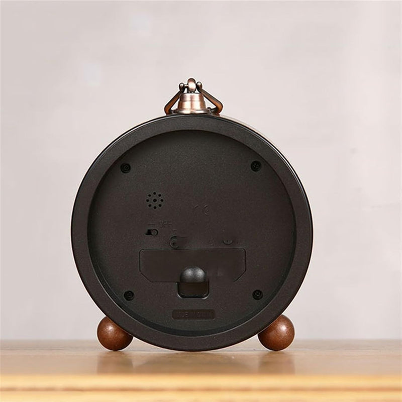 Classic European Design Clock – Silent Non-Ticking Quartz Desk Clock
