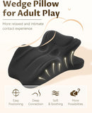 Couple's Intimacy Pillow – Ergonomic Memory Foam Wedge Pleasure Pillow