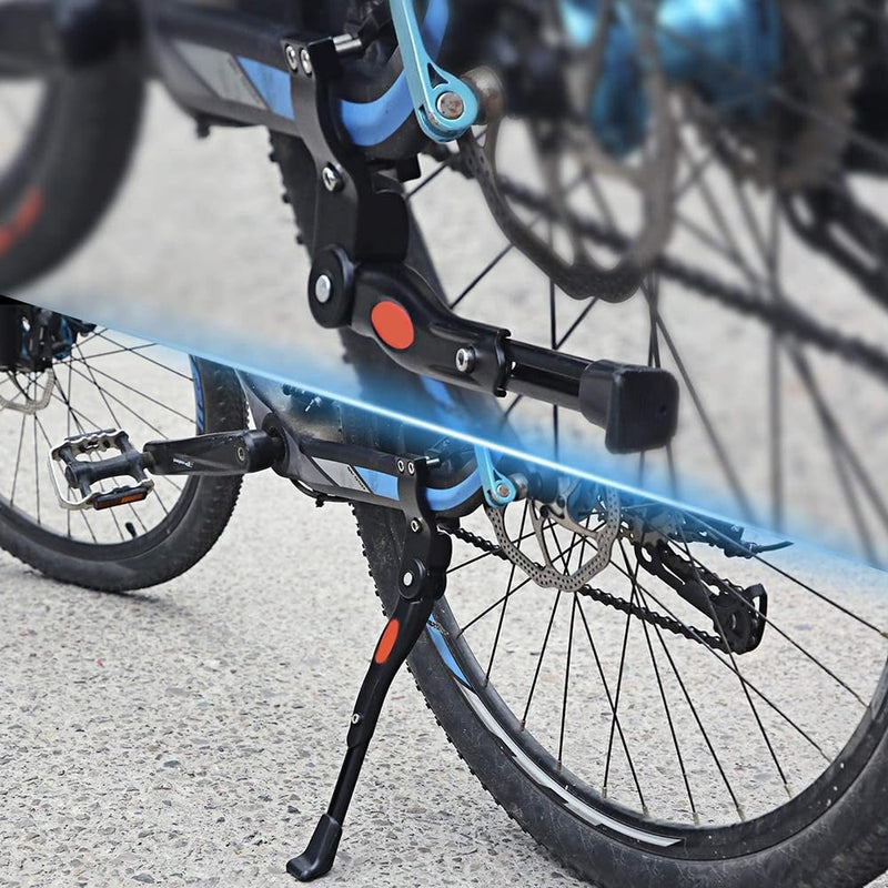 Adjustable Bicycle Kickstand – Premium Aluminum Rear Side Bike Stand