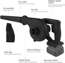 21V Cordless Leaf Blower – Adjustable Speed Garden & Home Vacuum Cleaner