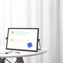 Mini Magnetic Whiteboard – Portable Double-Sided Dry Erase Easel 30x40cm
