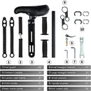 Kids Bike Seat with Handlebar – Front-Mounted Detachable with Pedals for Ages 2-6