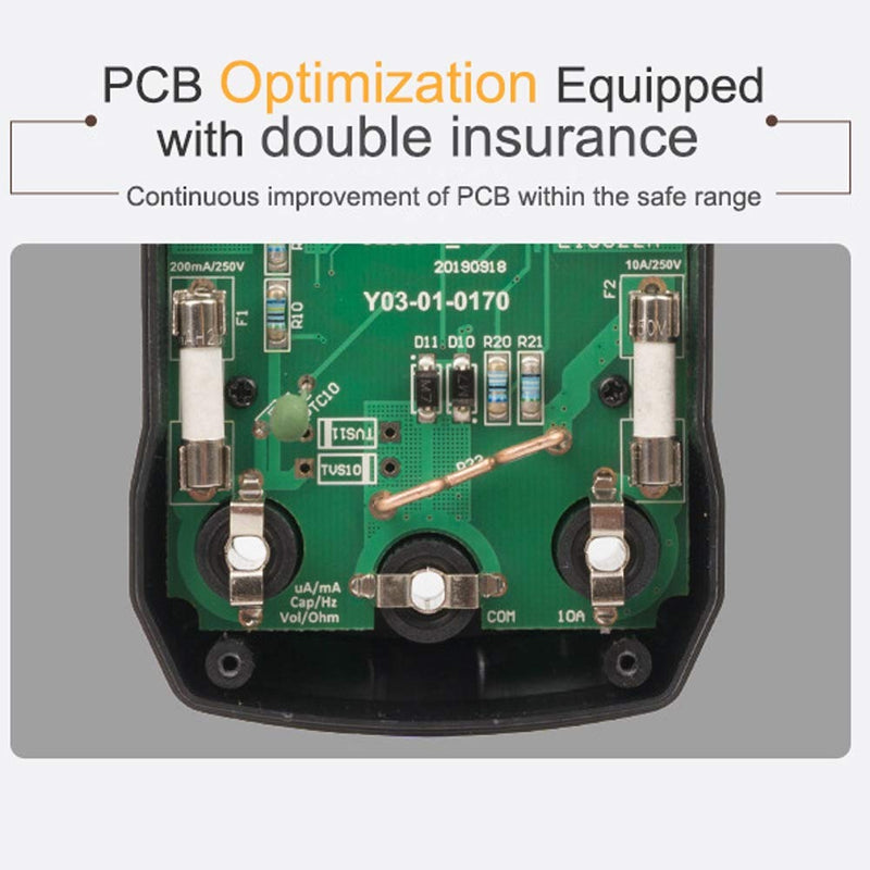 Digital Multimeter – High-Sensitivity Voltmeter & Ammeter for AC/DC Voltage Current Resistance & Continuity