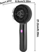 Waterproof Electric Scalp Massager – Portable Vibrating Hair Care Brush