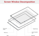 Magnetic Window Screen - Adjustable Fly Screen for Windows