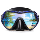 Professional Adult Diving Mask with Tempered Glass - Snorkeling Kit