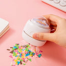 Mini Desktop Handheld Vacuum Cleaner – USB Rechargeable Wireless Dust Remover