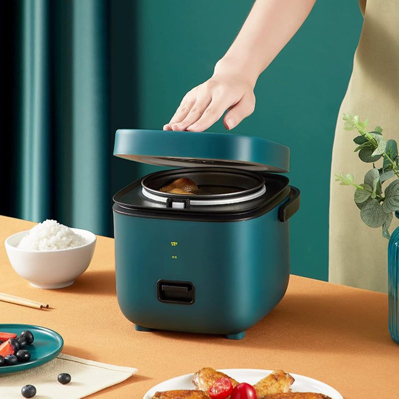 Mini Rice Cooker 1.2L – Multi-Function Steamer & Cooker for 1-2 People (220-240V)
