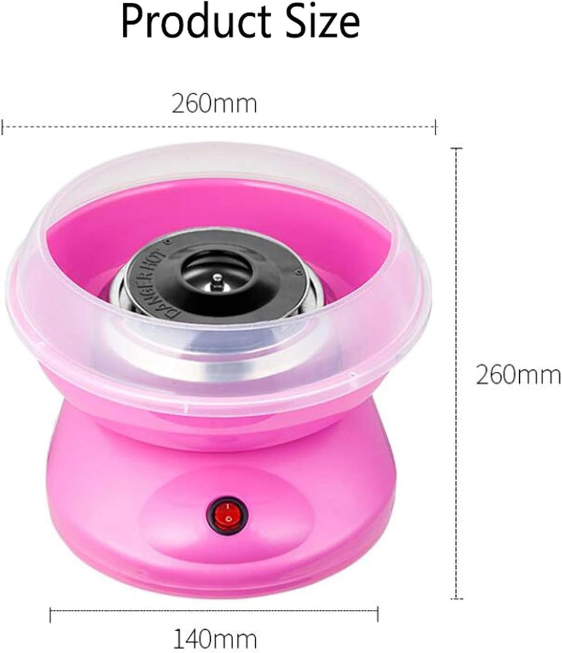 Candy Floss Machine Cotton Candy Maker – For Hard & Sugar Candy Great for Parties