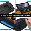 Solar Hand Crank Emergency Radio – AM/FM & Flashlight