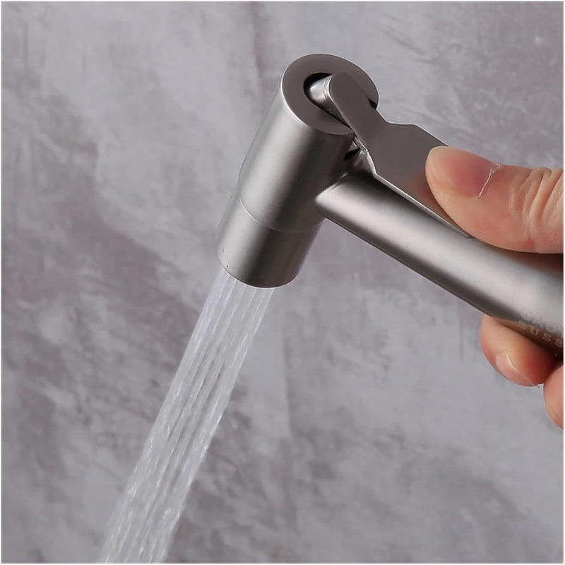 Handheld Bidet Sprayer – Stainless Steel Toilet Spray for Hygiene & Cleaning
