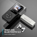 Rechargeable MP3 Player with Bluetooth 5.3 & Voice Recorder