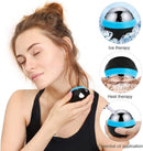 Hot & Cold Massage Roller Ball – Stainless Steel Cryotherapy Ball for Recovery with Drawstring Bag