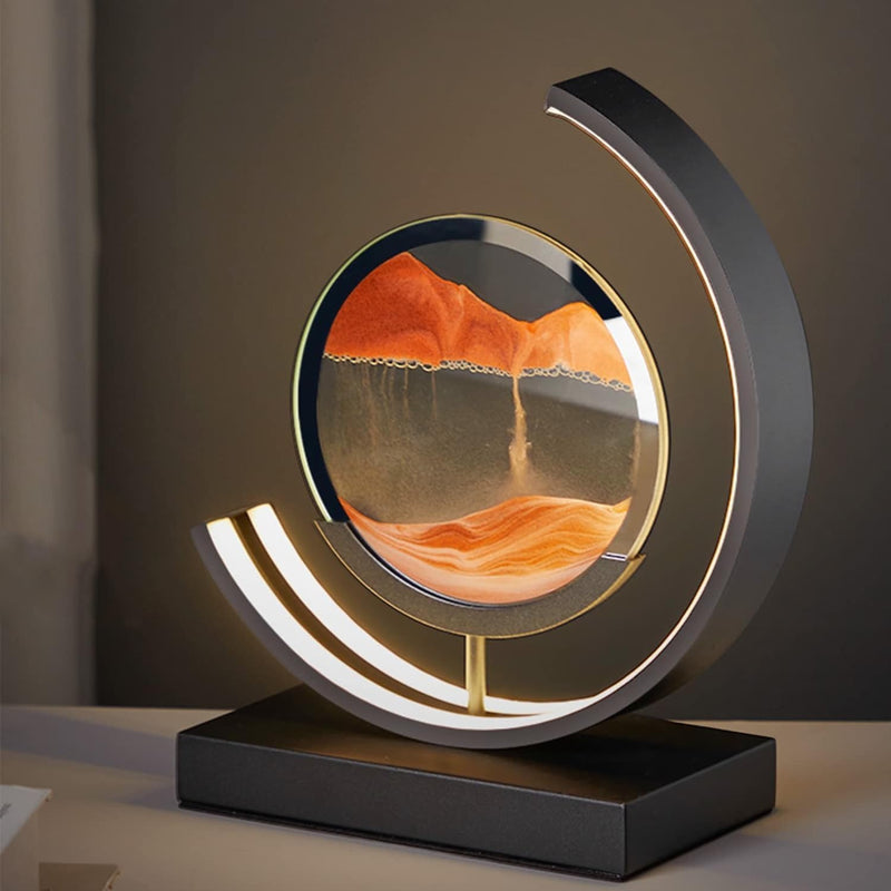 Moving Sand LED Table Lamp – Relaxing Ambient Light