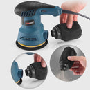 300W Orbital Sander – 6-Speed with Dust Box 125mm for Sanding & Polishing