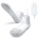 Electric Shoe & Boot Dryer with Deodorizer – Low Noise Portable Shoe Warmer with Timer