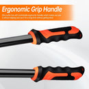 18 Inch Heavy Duty Bolt Cutter – Forged T8 Steel Blades with Non Slip Rubber Grip