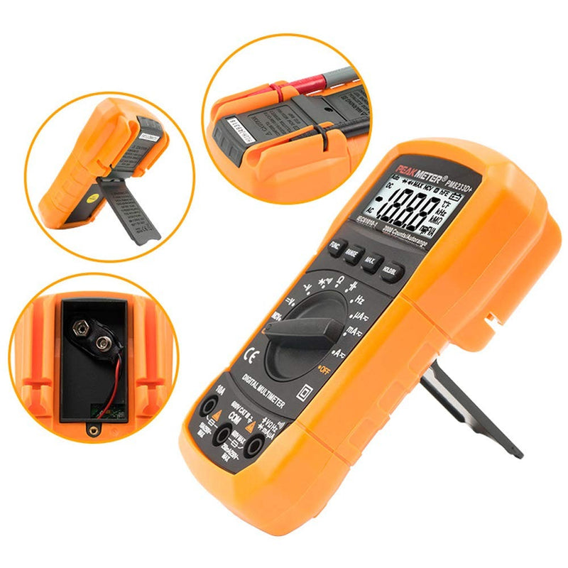 Digital Multimeter – High-Sensitivity Voltmeter & Ammeter for AC/DC Voltage Current Resistance & Continuity