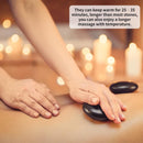 Natural Hot Stone Massage Set – 16 Pieces Portable Heating Kit for Muscle Relaxation